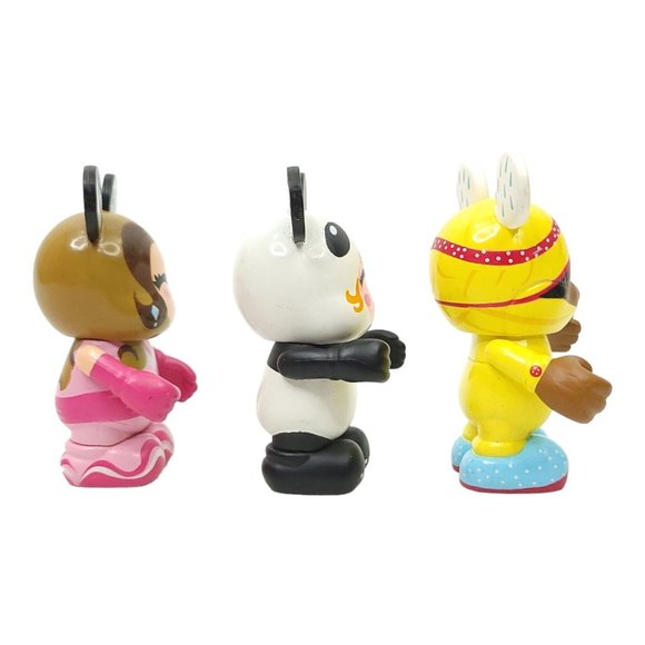 Vinylmation Cutesters Like You 3" Pandy Glammy Series 2 Yellow Raincoat Girl Lot - Picture 7 of 14